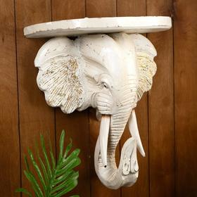 

Панно "Голова слона" 40 см, дерево