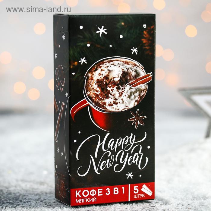 Кофе быстрорастворимый Happy New Year 5 шт х 18 г 109₽