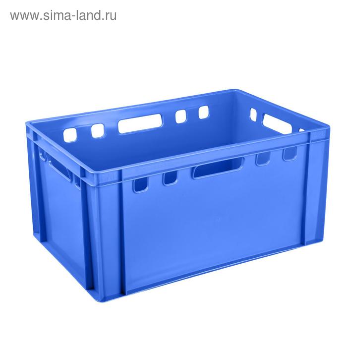 фото Ящик пластиковый, 210 е3п, 60х40х30см, синий