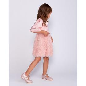 

Платье для девочки MINAKU: Party dress цвет розовый, рост 116