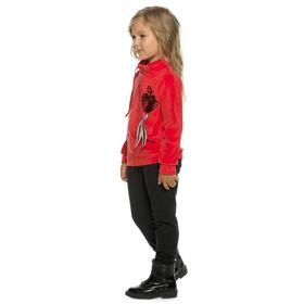 

Комплект для девочек, рост 104 см, цвет красный