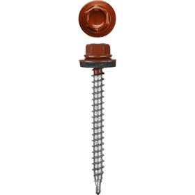 

Саморезы СКД кровельные STAYER, для деревянной обрешетки, RAL 3003 рубиново-красный, 35х4.8 мм, 1 80