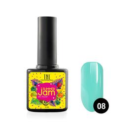 

Гель-лак TNL Summer Jam, №08 неоновый светло-бирюзовый, 10 мл