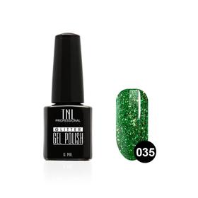 

Гель-лак TNL Glitter, №35 зелёный с крупным шиммером, 6 мл