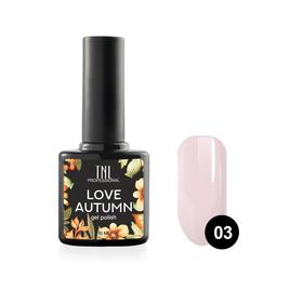 

Гель-лак TNL Love autumn, №03 холодный бежевый, 10 мл