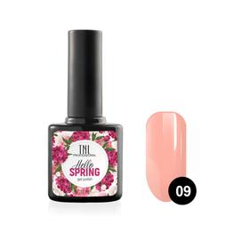 

Гель-лак TNL Hello Spring, №09 персиковый, 10 мл