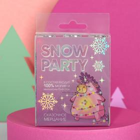 

Набор глиттеров для лица и тела Snow Party, 3 цвета по 37 мл