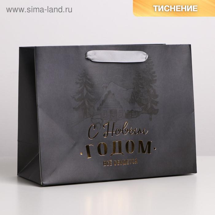 Пакет ламинированный горизонтальный «Лесная опушка», MS 23 × 18 × 10 см пакет ламинированный горизонтальный золотой ms 23 × 18 × 10 см