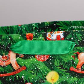 

Пакет ламинированный горизонтальный «Ёлочка нарядная», S 15 × 12 × 5.5 см