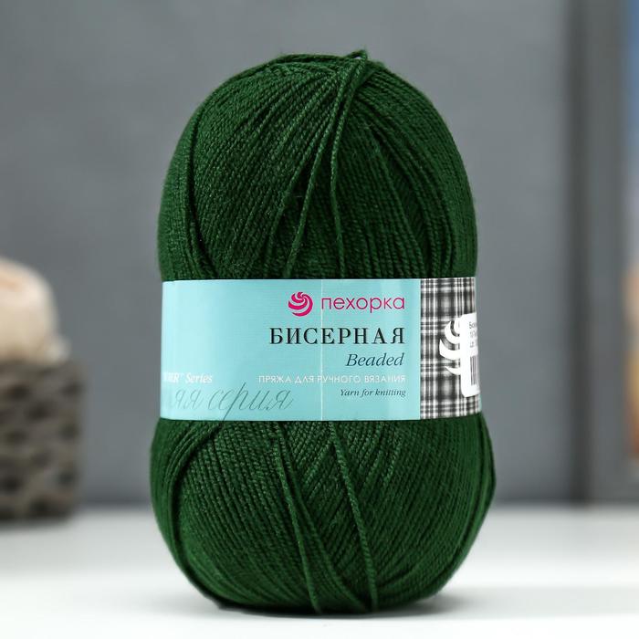 

Пряжа "Бисерная" 100% акрил 450м/100гр (10-Тайга)