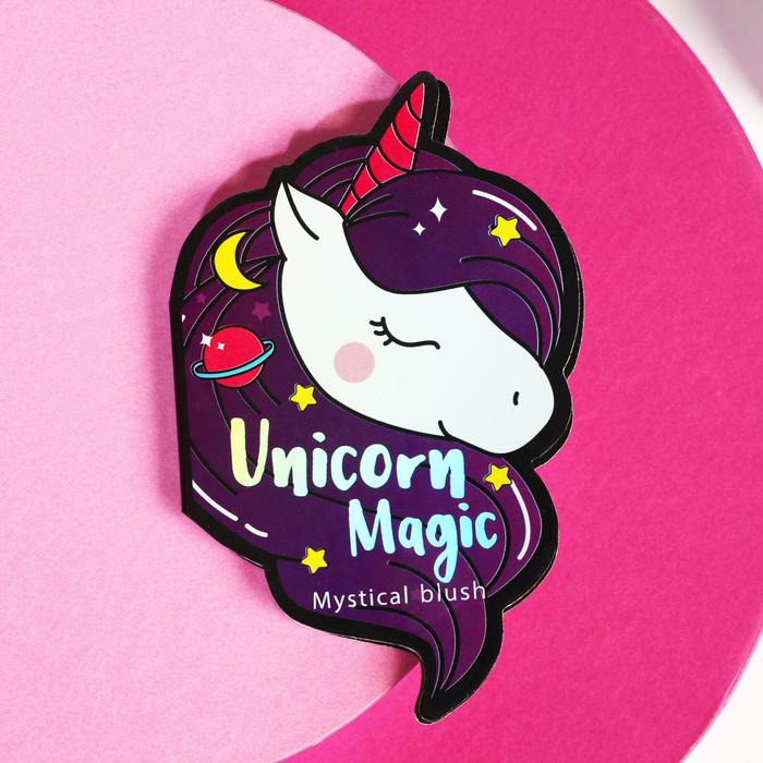 

Запечённые румяна Unicorn magic, оттенок натурально-розовый