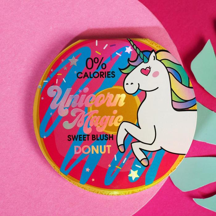 

Запеченные румяна Unicorn magic, оттенок натурально-розовый