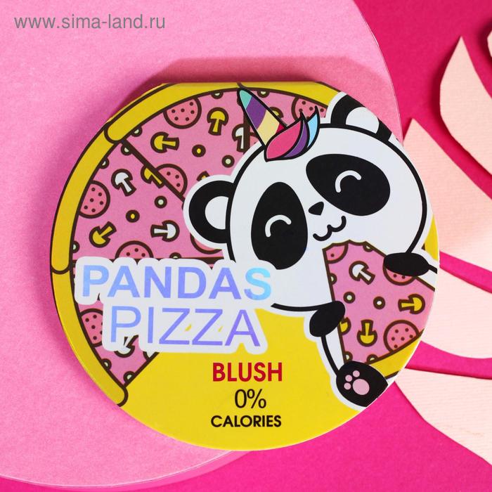 

Запеченные румяна Pandas pizza, оттенок натурально-розовый