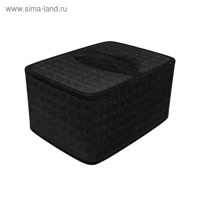 Органайзер для обуви на молнии Premium Black, 32x24x16 см