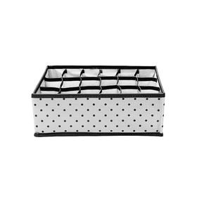 

Органайзер для нижнего белья Eco White, 18 ячеек, 31х24х11 см