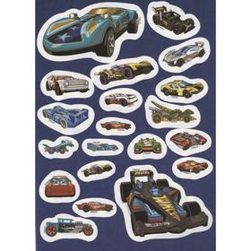 

Развивающая книжка с многоразовыми наклейками Hot Wheels