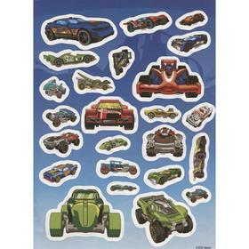 

Развивающая книжка с многоразовыми наклейками Hot Wheels