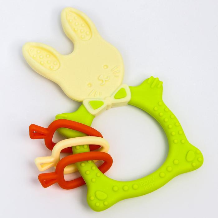 

Универсальный прорезыватель BUNNY. цвет зелёный