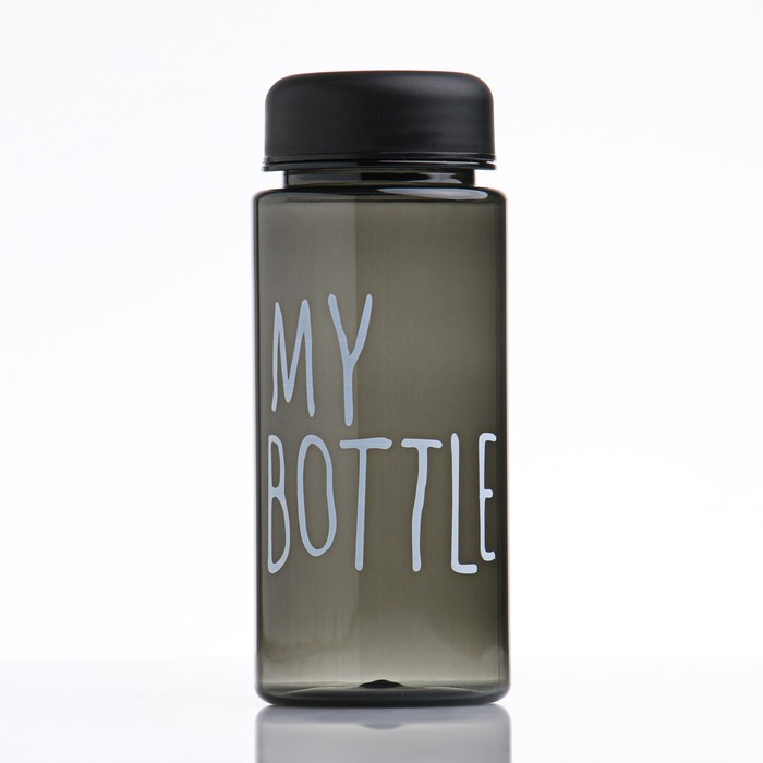 Бутылка для воды "My bottle" , 400 мл, 20 х 6 см, микс