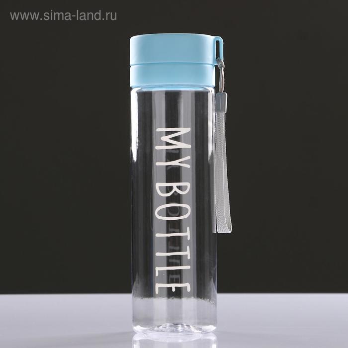 

Бутылка для воды, 750 мл, My bottle, 24 х 7 см, микс