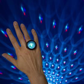 Световой прибор «Кольцо» 2.5 см, свечение RGB Ош