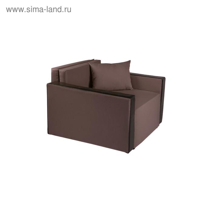 Кресло- кровать Милена-2 DIMROSE/Экокожа черная кресло кровать милена 2 grafit экокожа черная