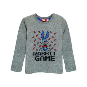 

Джемпер для мальчиков, рост 74 см, цвет тёмно-серый меланж