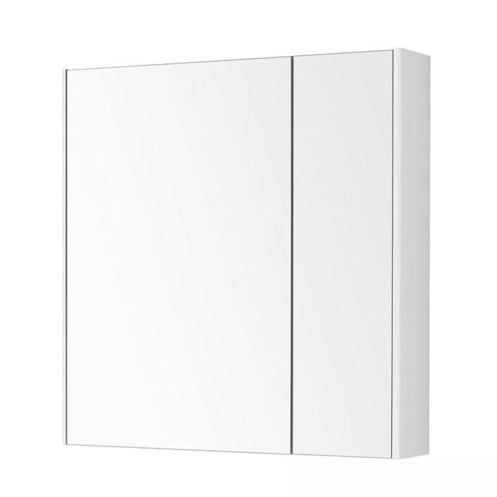 Зеркало-шкаф Aquaton «Беверли 80», белый зеркало шкаф aquaton