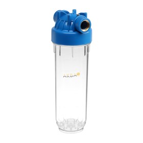 Корпус для фильтра Aquabright ABF-10, 10SL, 3/4', для холодной воды, прозрачный Ош