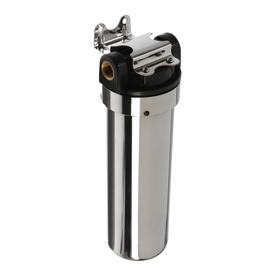 Корпус для фильтра AquaKratos АКv-105, 1/2', для горячей воды, нержавеющая сталь Ош