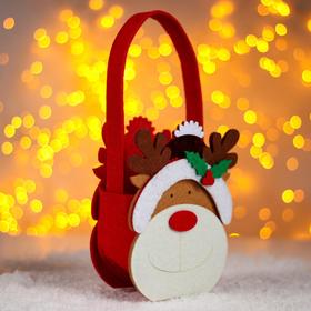 

Сумочка «Олень», с пайетками