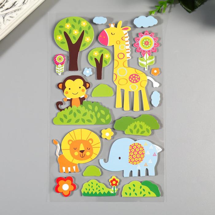 

Наклейка EVA "Детские картинки" МИКС 30,5х15 см