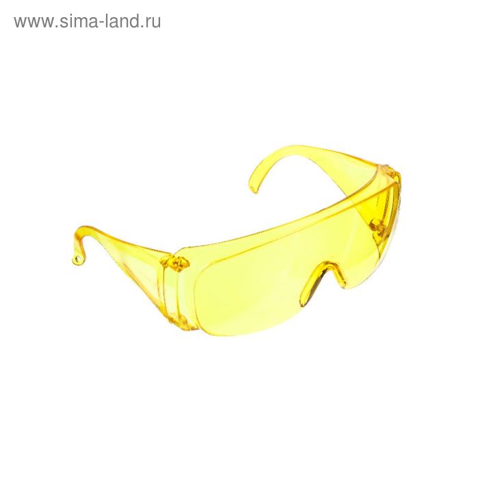 Очки защитные РемоКолор 22-3-012, открытого типа, желтые очки защитные ремоколор 22 3 012 открытого типа желтые