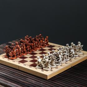 

Шахматные фигуры из полистоуна (h короля=9.1 см, пешки=6.5 см. d=4.3 см)