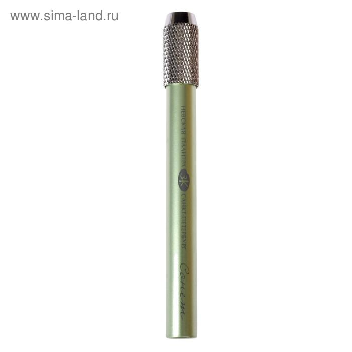 Удлинитель-держатель для карандаша d=7-7.8 мм, метал, зелёный металлик