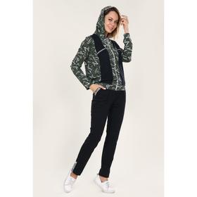 

Костюм женский (толстовка, брюки) Fashion NICE, цвет хаки, размер 56