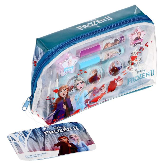 Игровой набор детской декоративной косметики для лица, в прямоугольной в косметичке, Disney Frozen