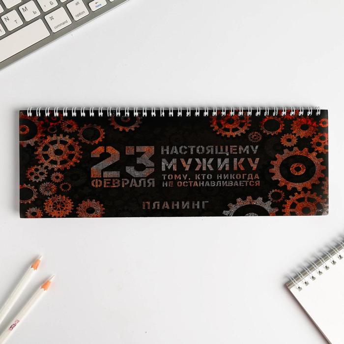 

Планинг горизонтальный "Настоящему мужчине"