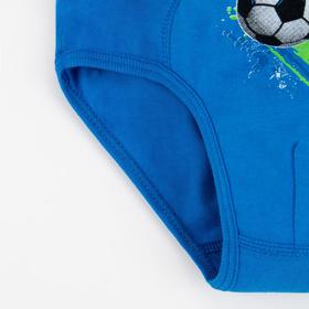 

Трусы слипы для мальчика, цвет синий/мяч, рост 104-110 см (28)