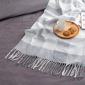 

Плед "Этель", 140х204 см, серый