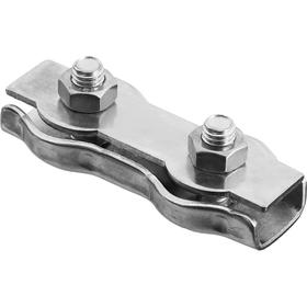 

Зажим троса "ЗУБР" двойной, 3 мм, оцинкованный, 2 шт.