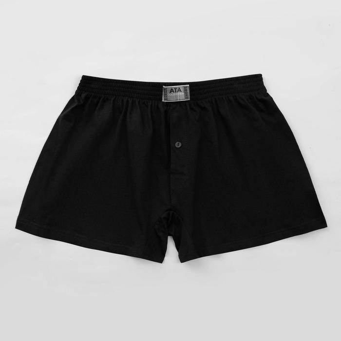 фото Трусы мужские шорты, цвет чёрный, размер 54 ata sport