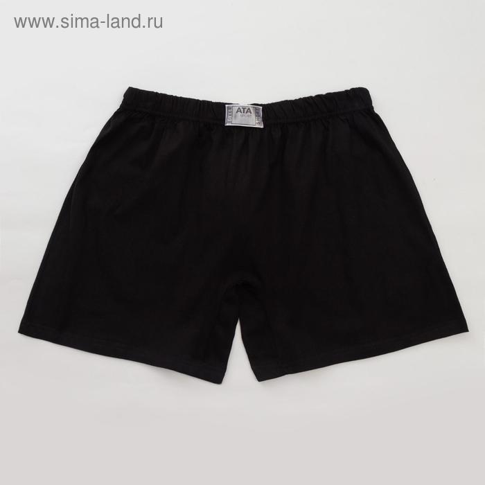фото Трусы мужские шорты, цвет чёрный, размер 52-54 ata sport