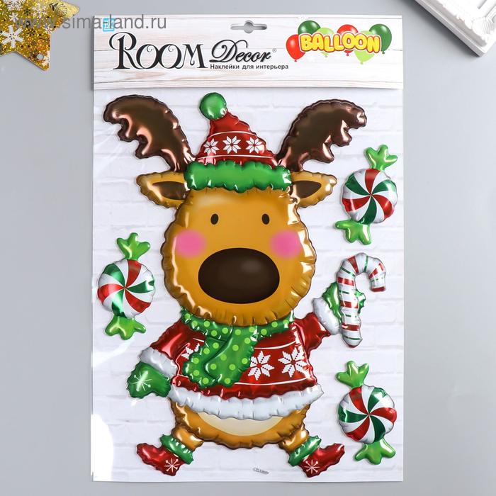 

Объёмная наклейка Room Decor "Оленёнок" 27х35 см