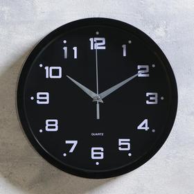 Часы настенные, серия: Классика, "Эдит", дискретный ход, d=24.5 см