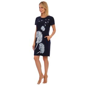 

Туника женская «Одуванчик» цвет тёмно-синий, размер 50