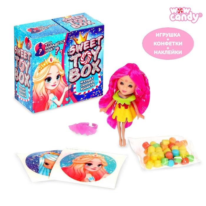 Игрушка сюрприз Sweet TOY BOX, конфеты, принцесса