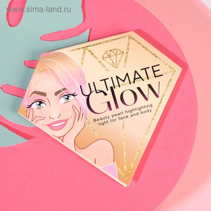 

Запечёный хайлайтер для естественного сияния кожи Diamond glow