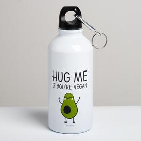 Бутылка для воды "Huge me", 400 мл