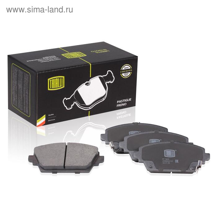 

Колодки тормозные дисковые передние TRIALLI для Nissan Primera (02-), PF 1410